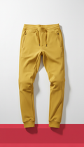 Popcorn Yellow Technical Jogger