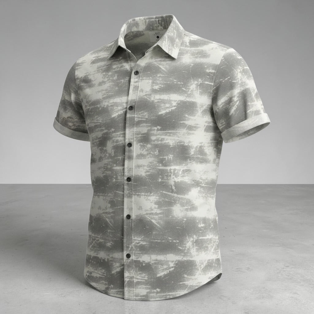Abstract Camo Shirt