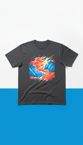 Neon Sky Graphic Cotton Tee